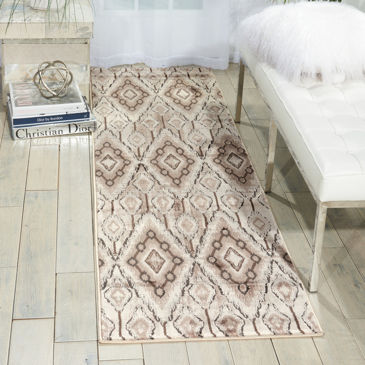 Karma KRM02 Beige Rug