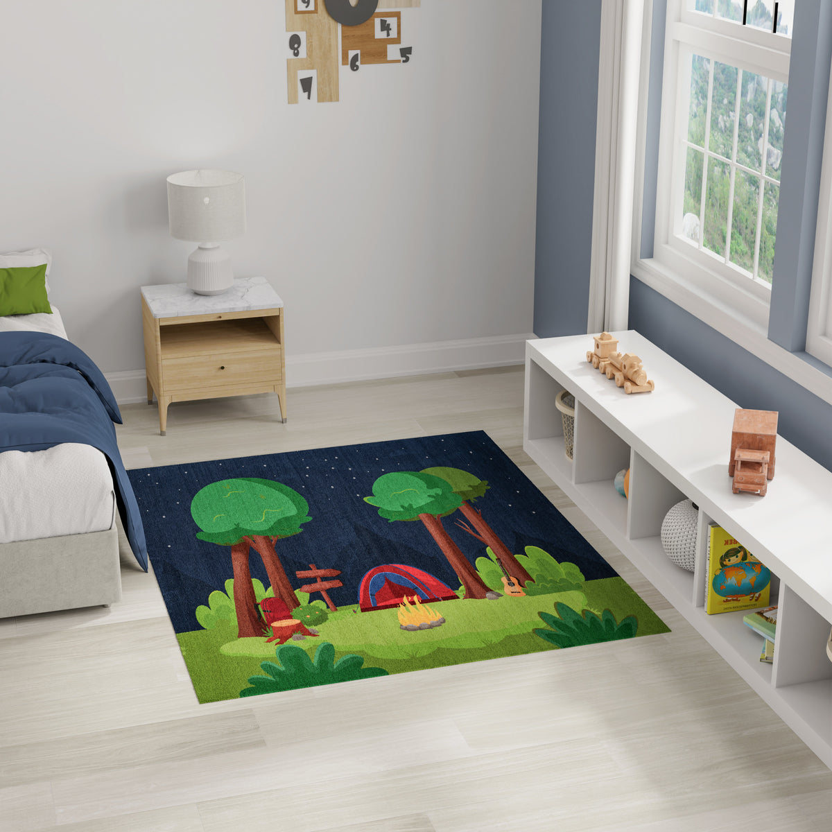Imagination IMA13 Navy Multicolor Rug
