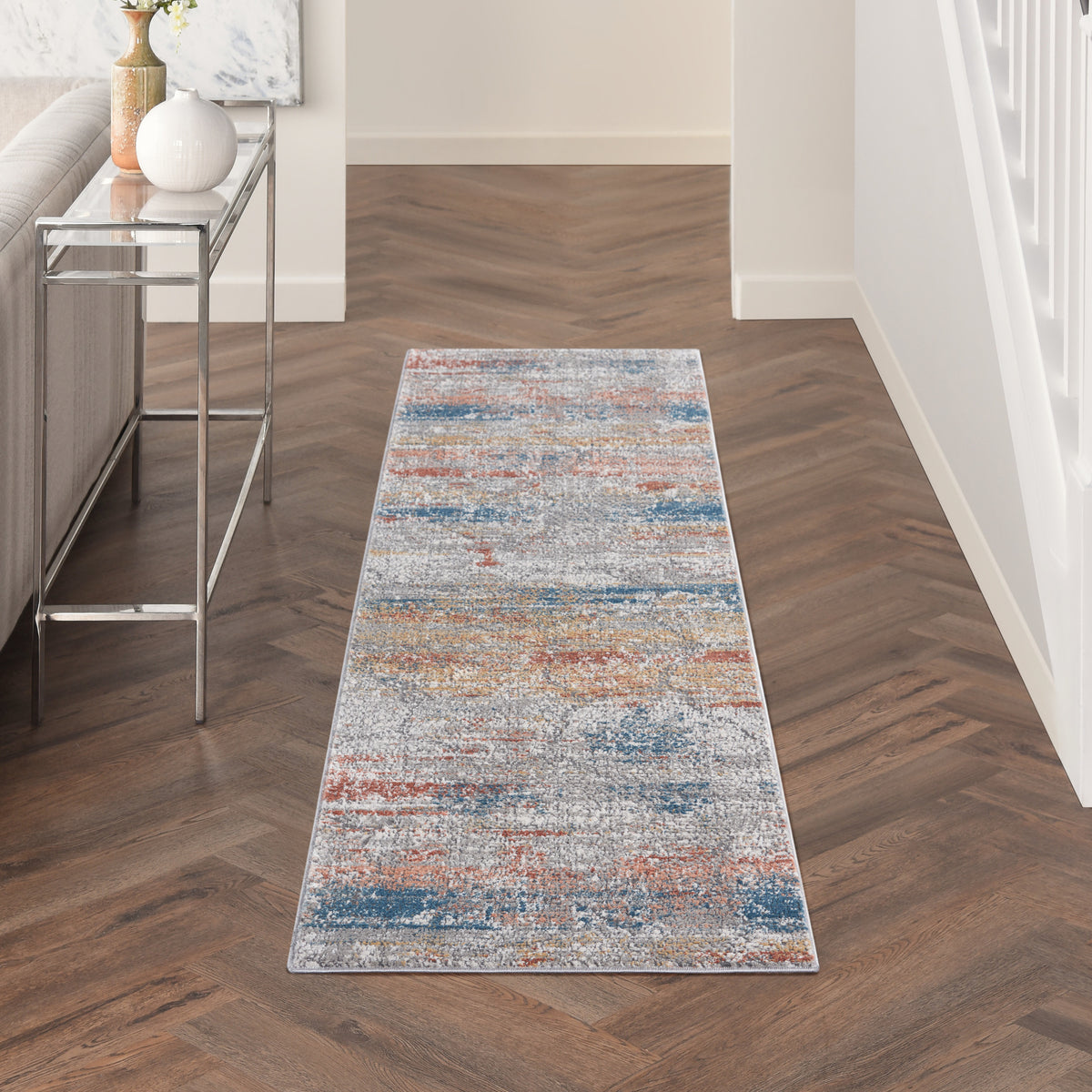 Rustic Textures RUS11 Multicolor Rug