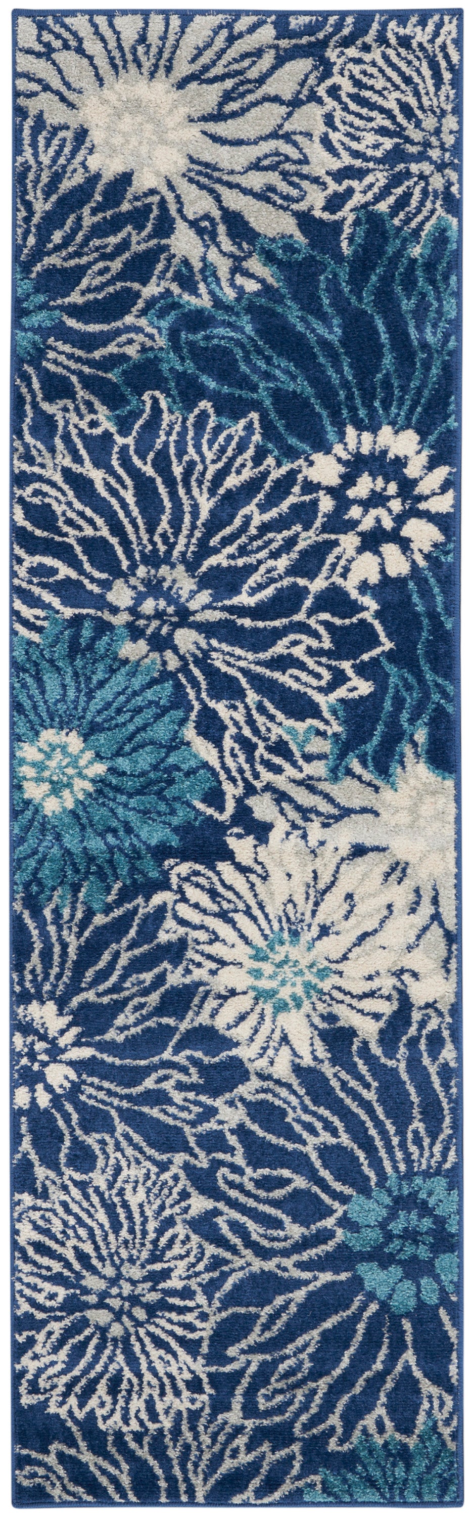 Passion PSN17 Navy Ivory Rug