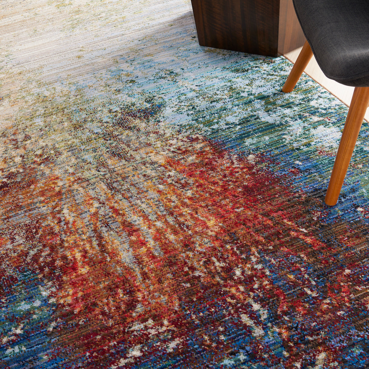 Chroma CRM02 Red Flare Rug