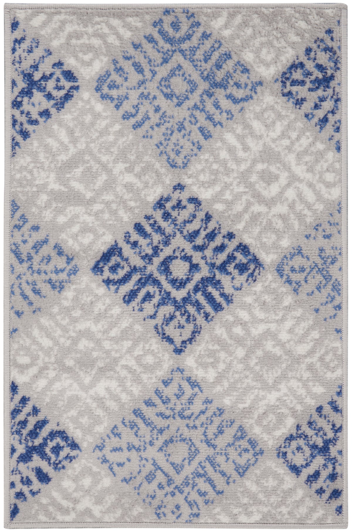 Whimsicle WHS18 Grey Blue Rug