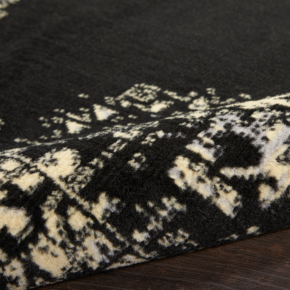 Grafix GRF14 Black Rug