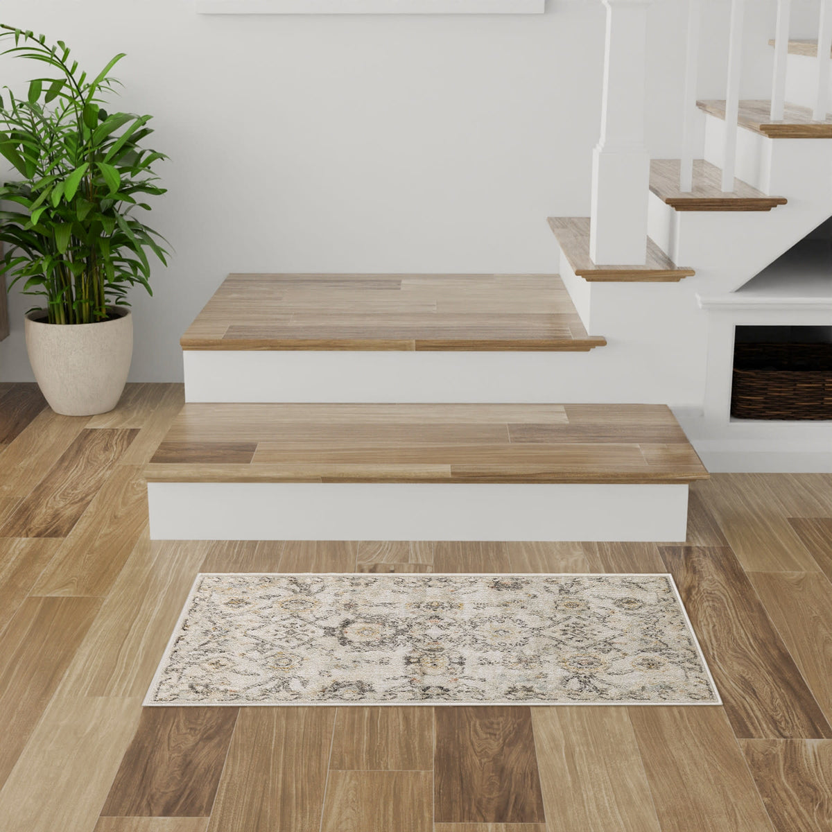 Oushak Home OUS01 Grey Rug