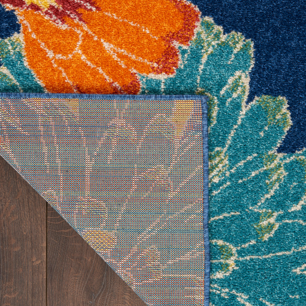 Allur ALR06 Navy Multicolor Rug