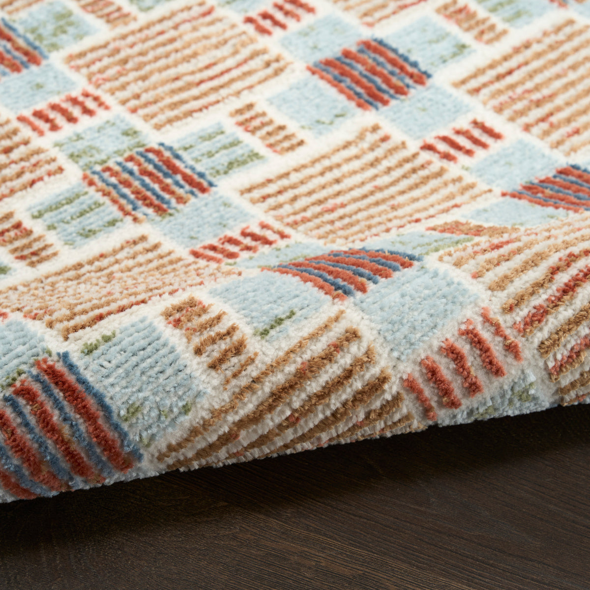 Nordic NRC14 Rust Multicolor Rug