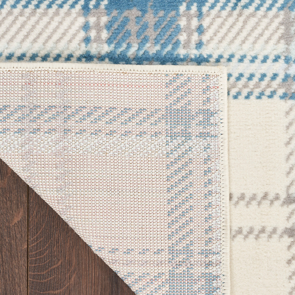 Grafix GRF03 Ivory Blue Rug