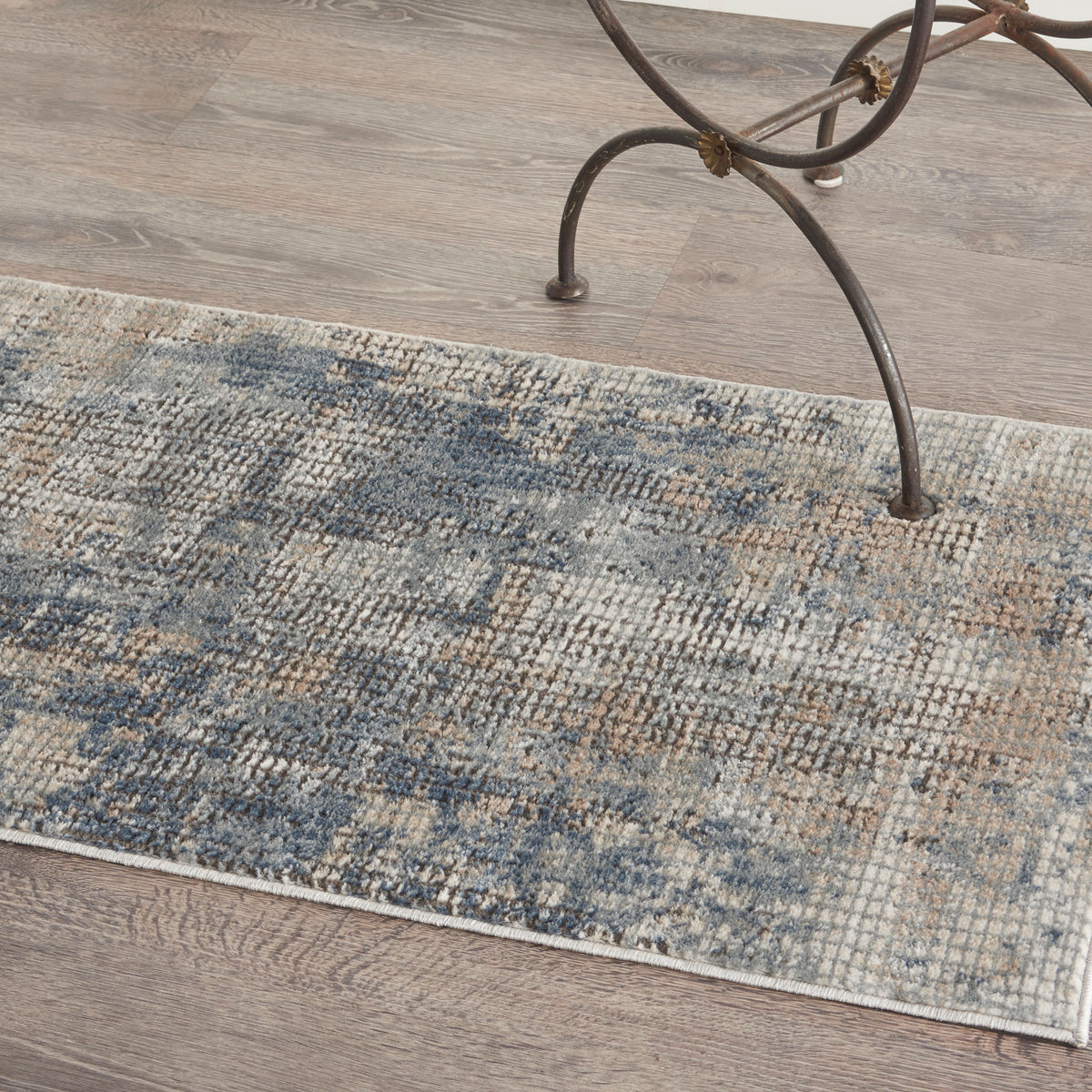 Quarry QUA02 Blue Beige Rug