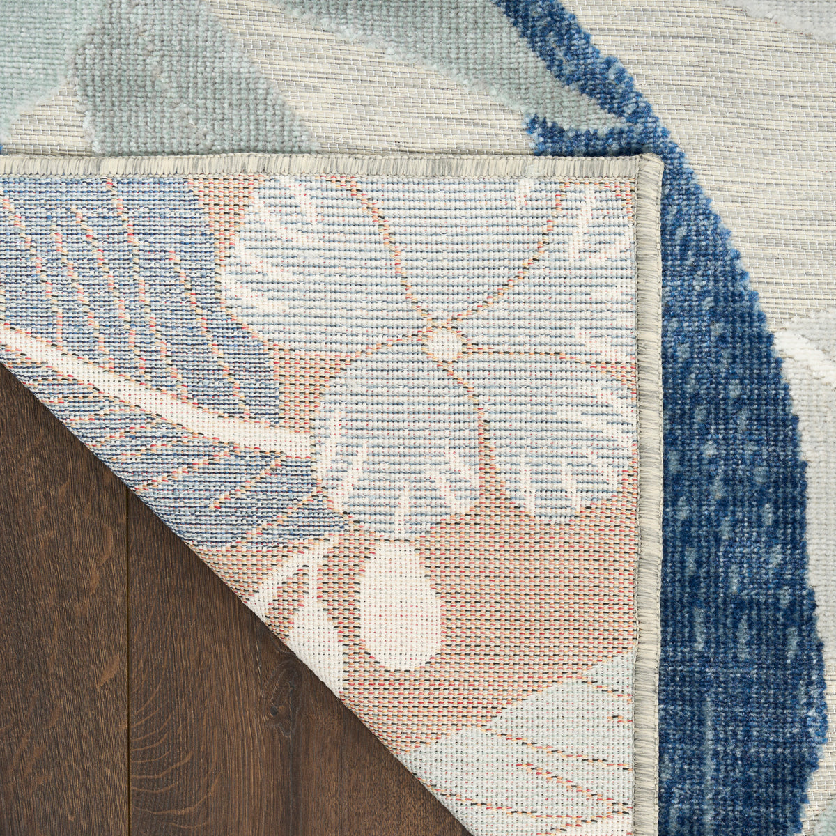 Suncoast SNC01 Grey Navy Rug
