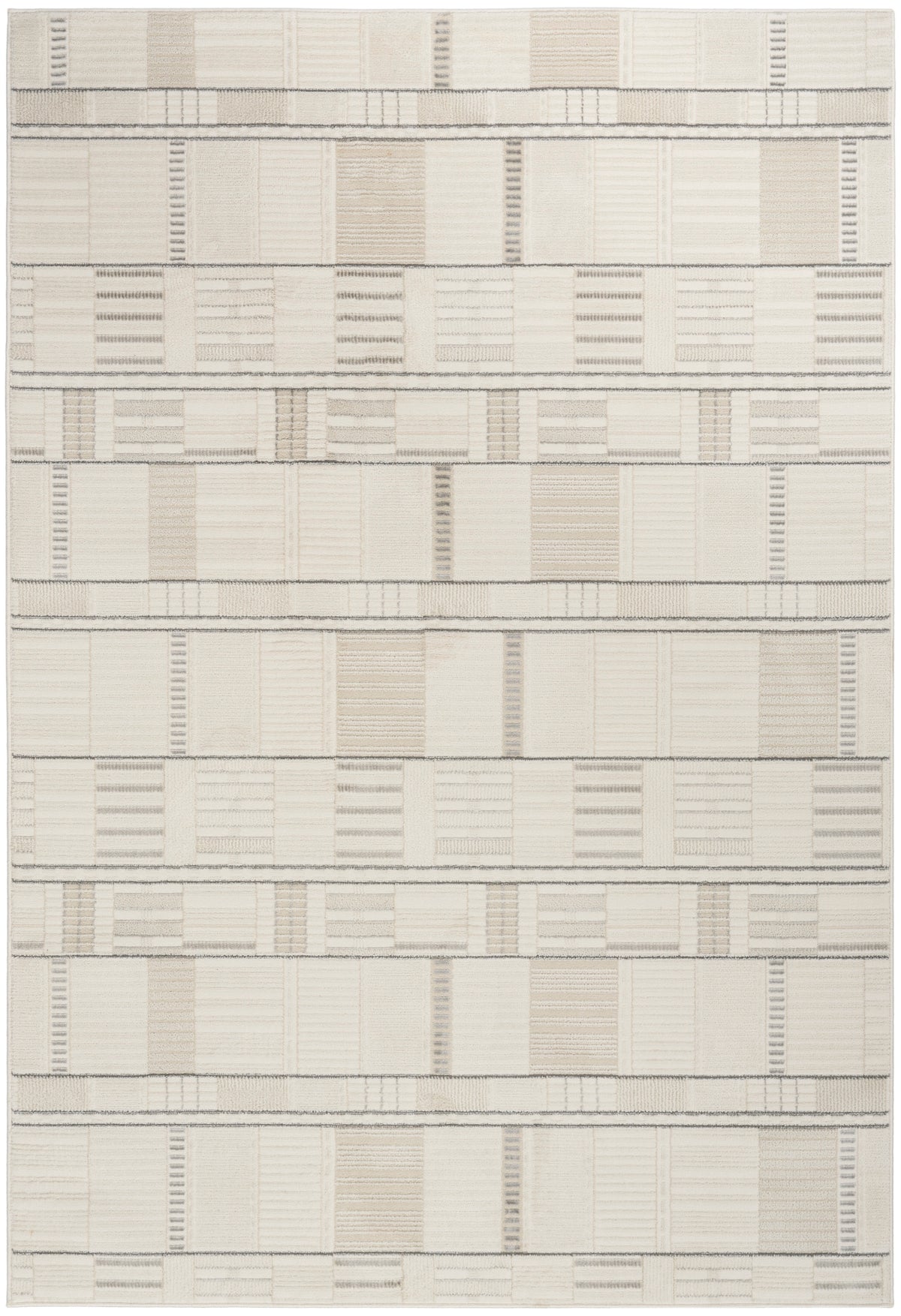 Nordic NRC04 Ivory Grey Rug