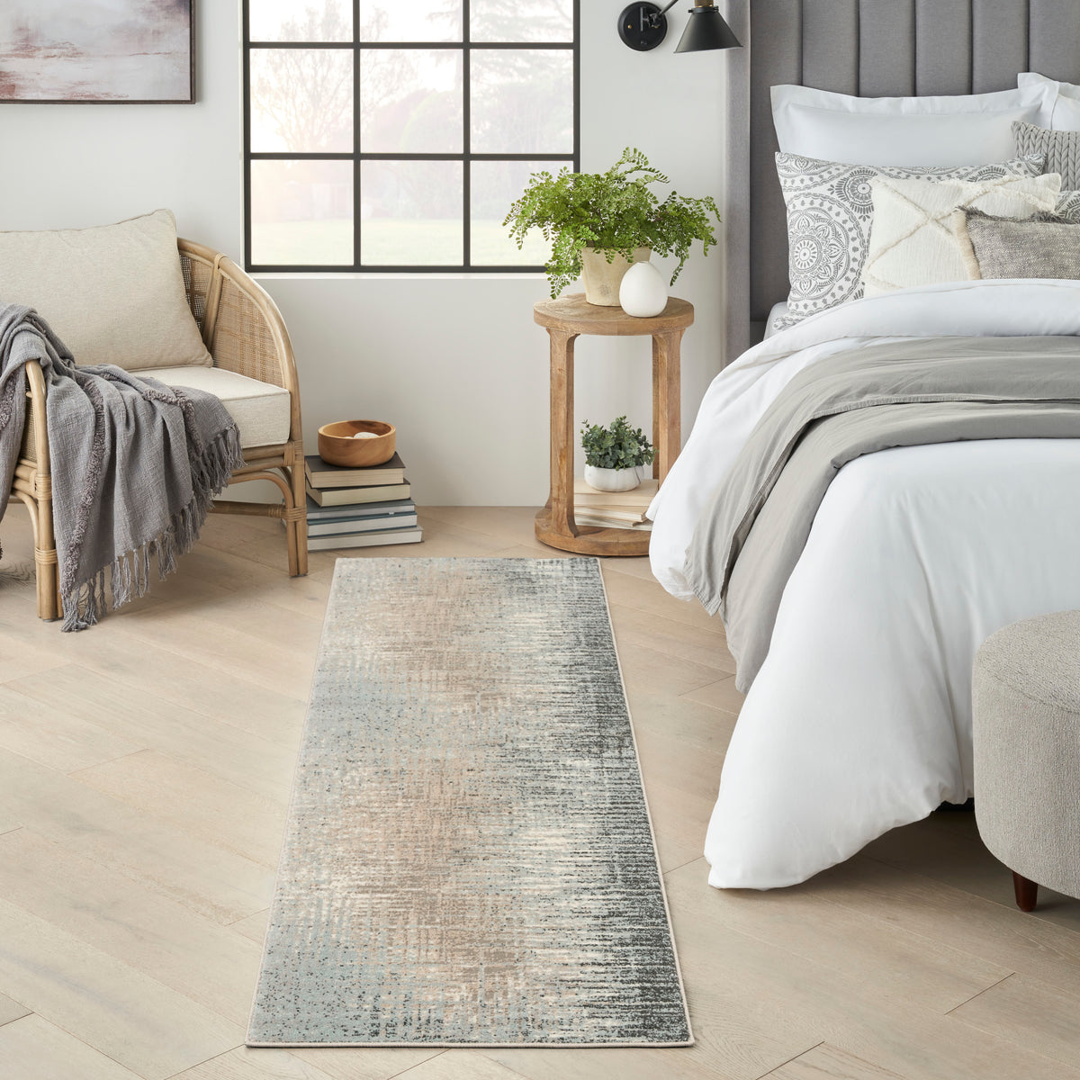 Marmara MRA01 Teal/Grey Rug