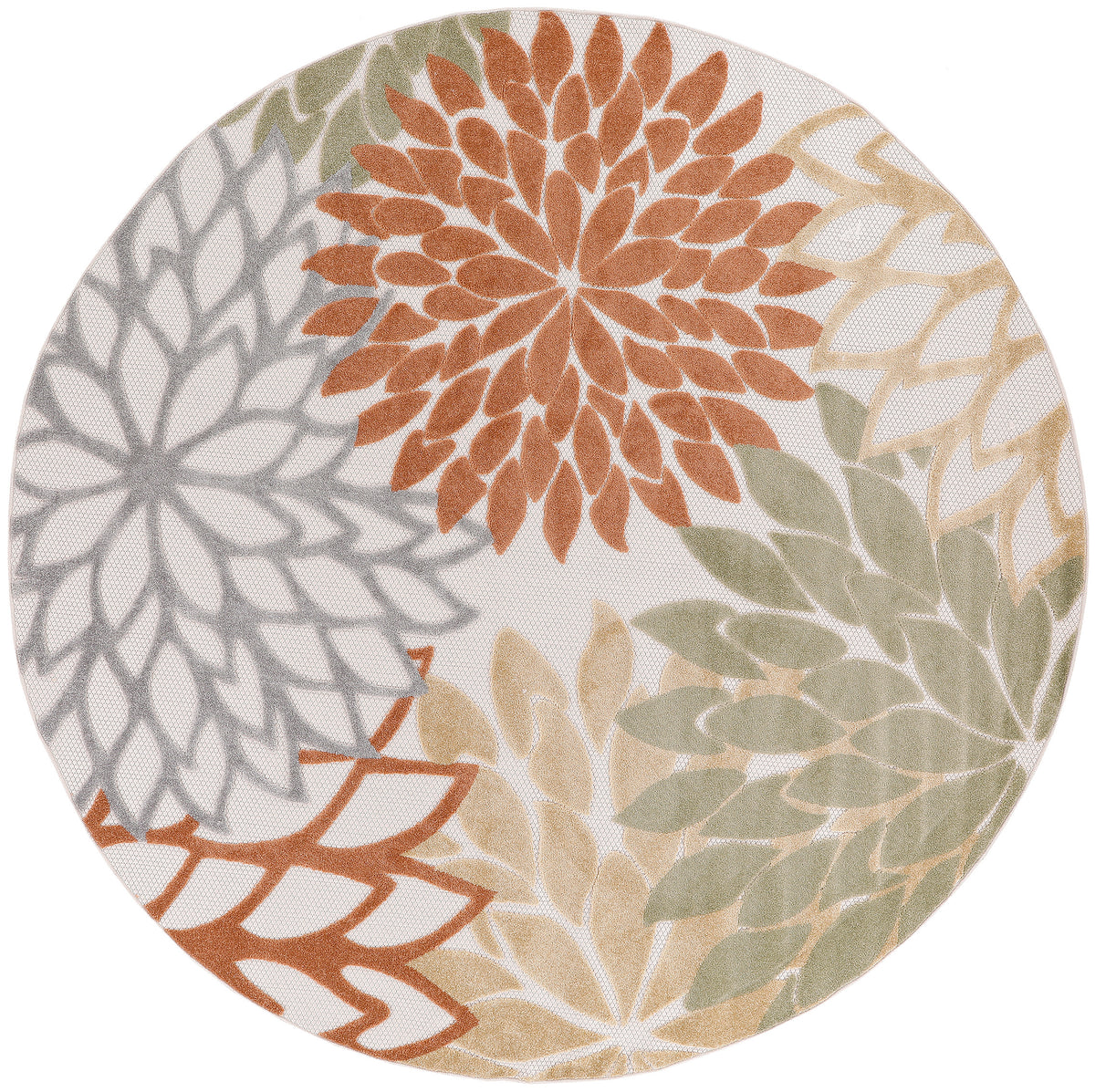 Aloha ALH05 Ivory Multicolor Rug