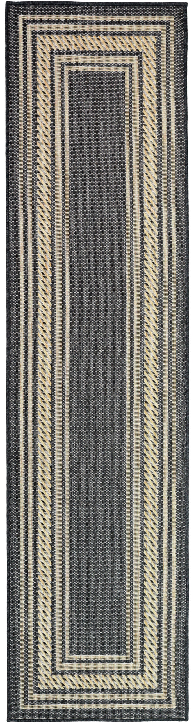 Horizon Indoor/Outdoor HOZ03 Charcoal Rug