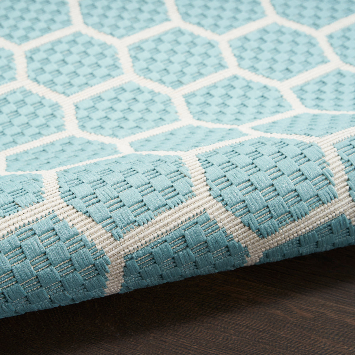 Twist Reversible TWS01 Aqua Rug
