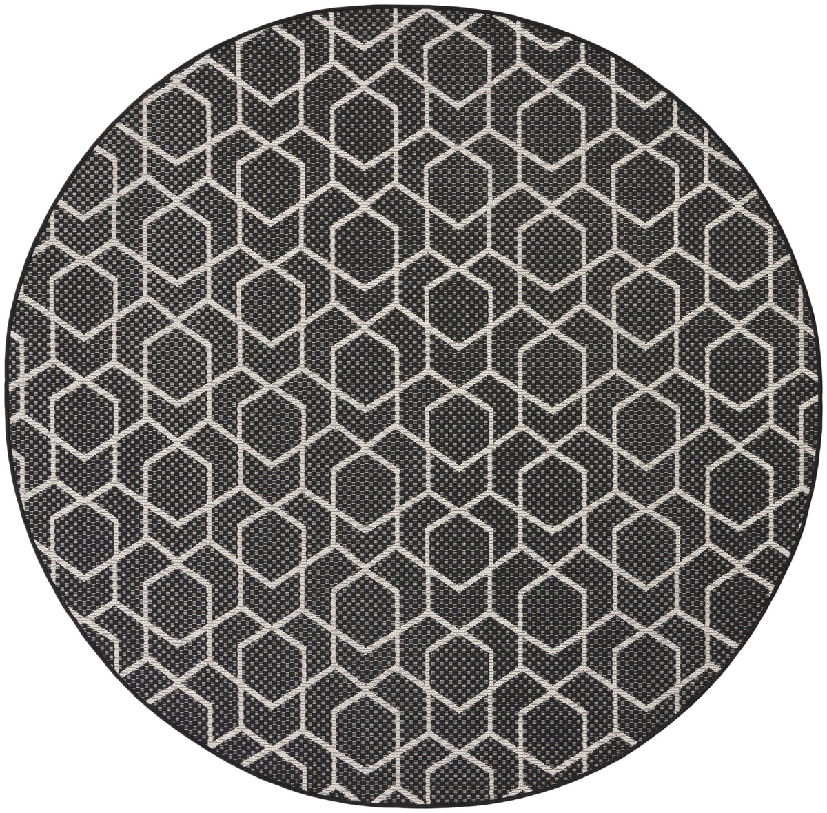 Horizon Indoor/Outdoor HOZ01 Black Rug