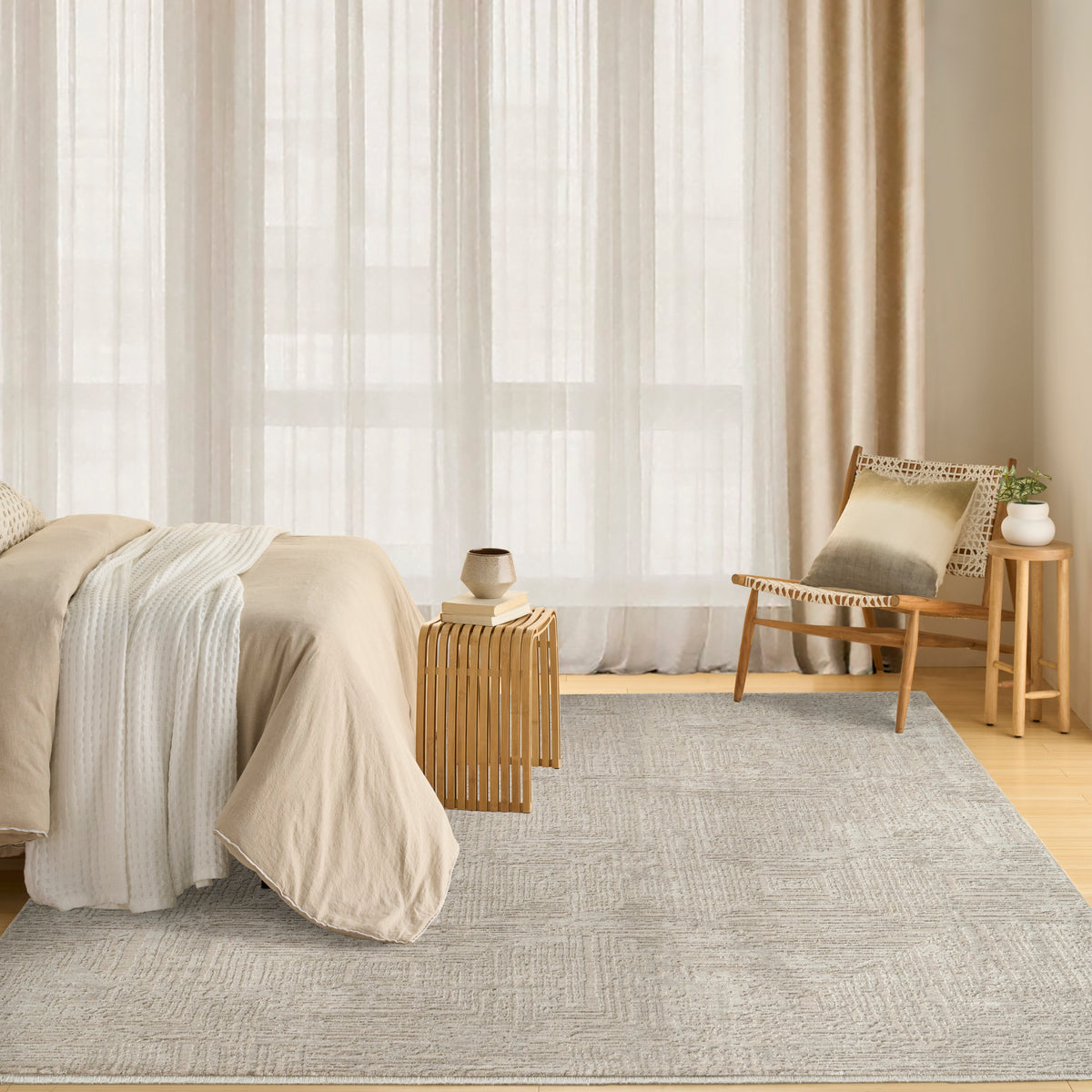 DK014 Madison Square MSQ01 Grey Rug