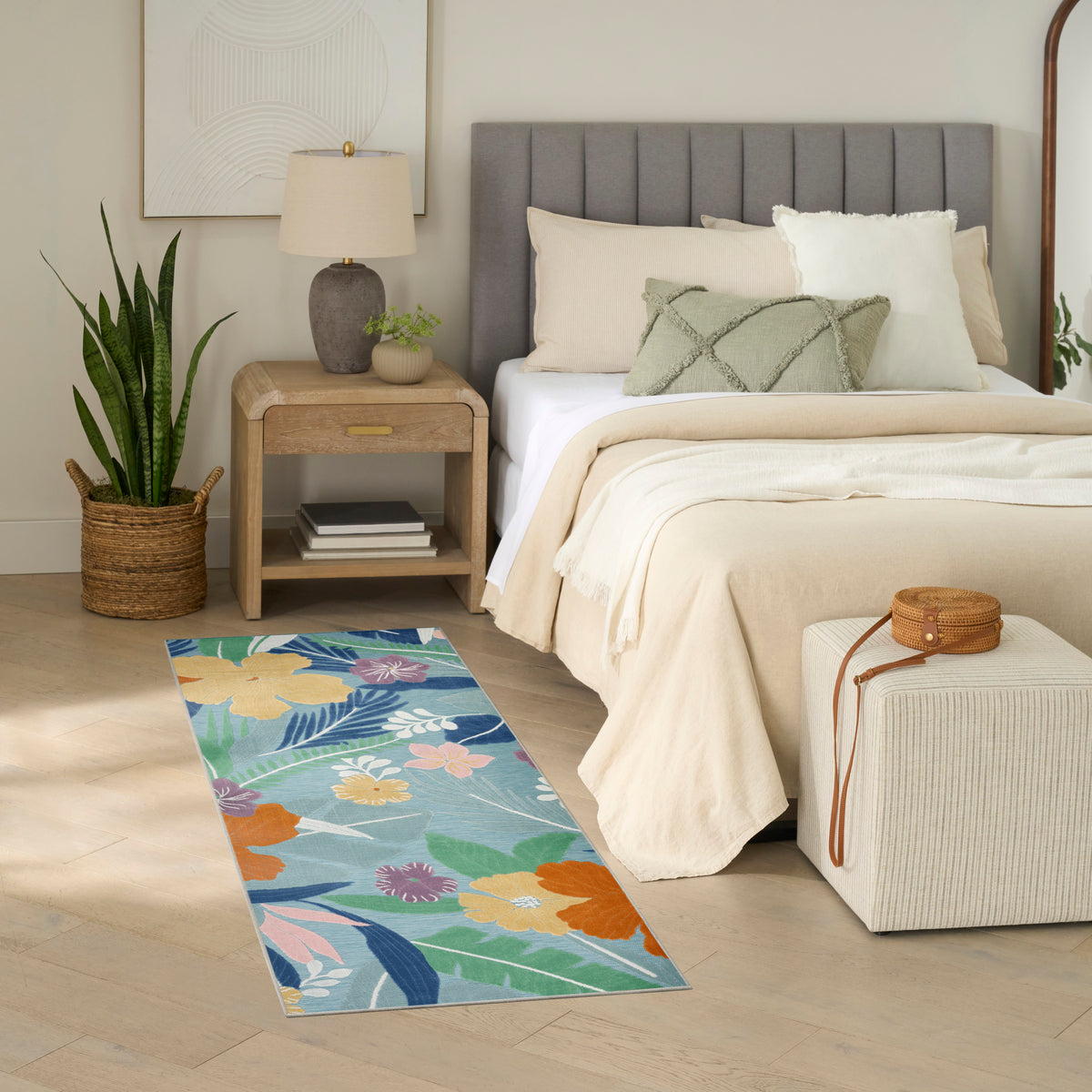 Suncoast SNC01 Blue Multicolor Rug