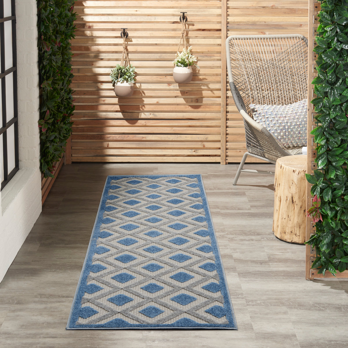 Aloha ALH26 Blue Grey Rug
