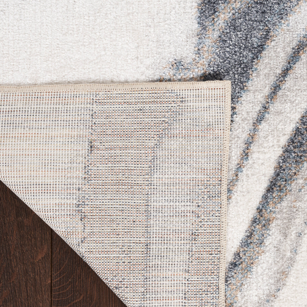 Astra Machine Washable ASW15 Ivory Grey Rug