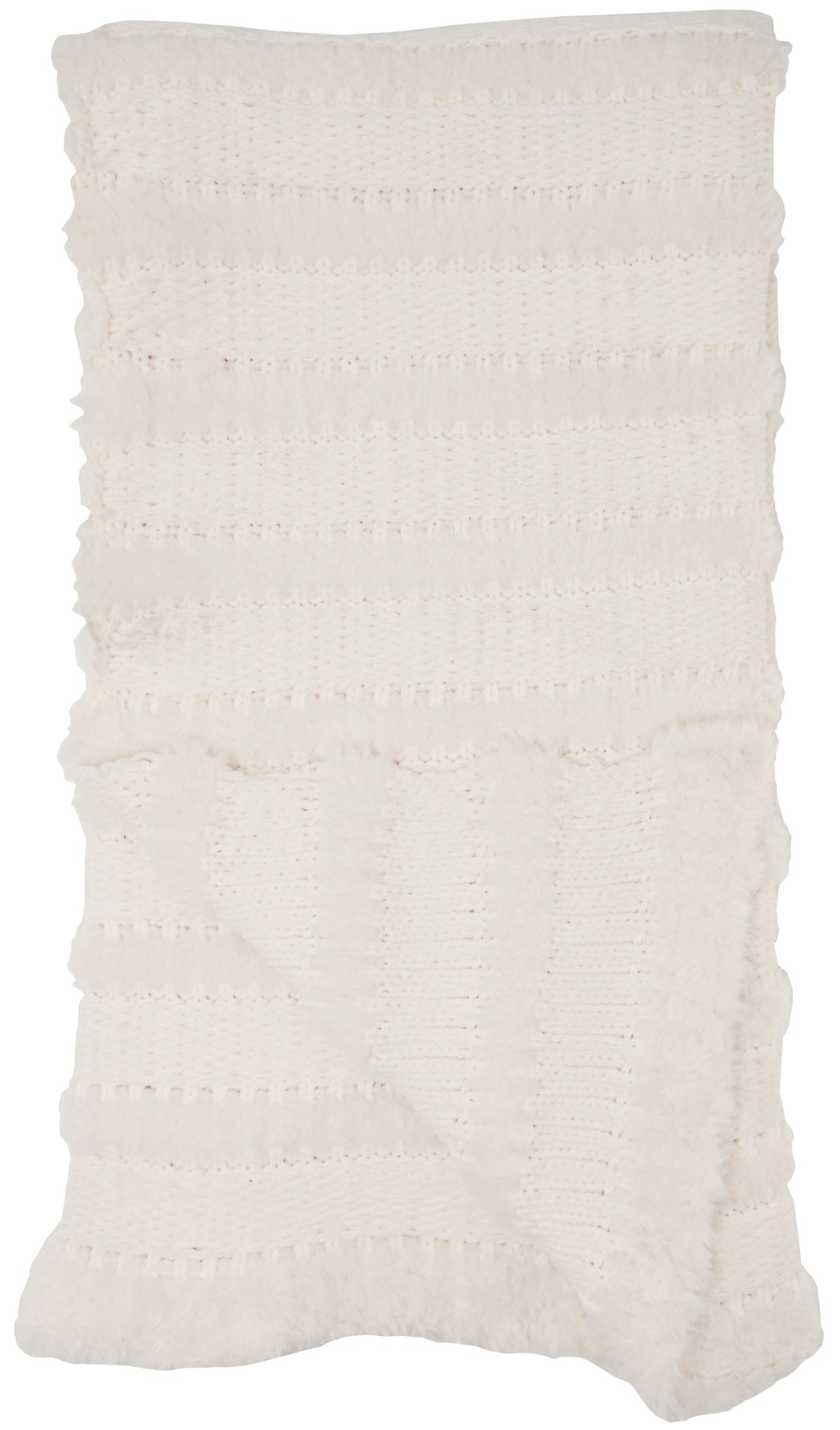 Throw VV190 Ivory 50" x 60" Throw Blankets
