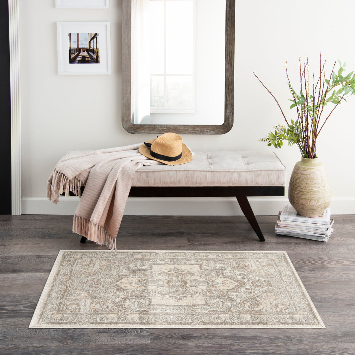 Quarry QUA18 Beige Rug