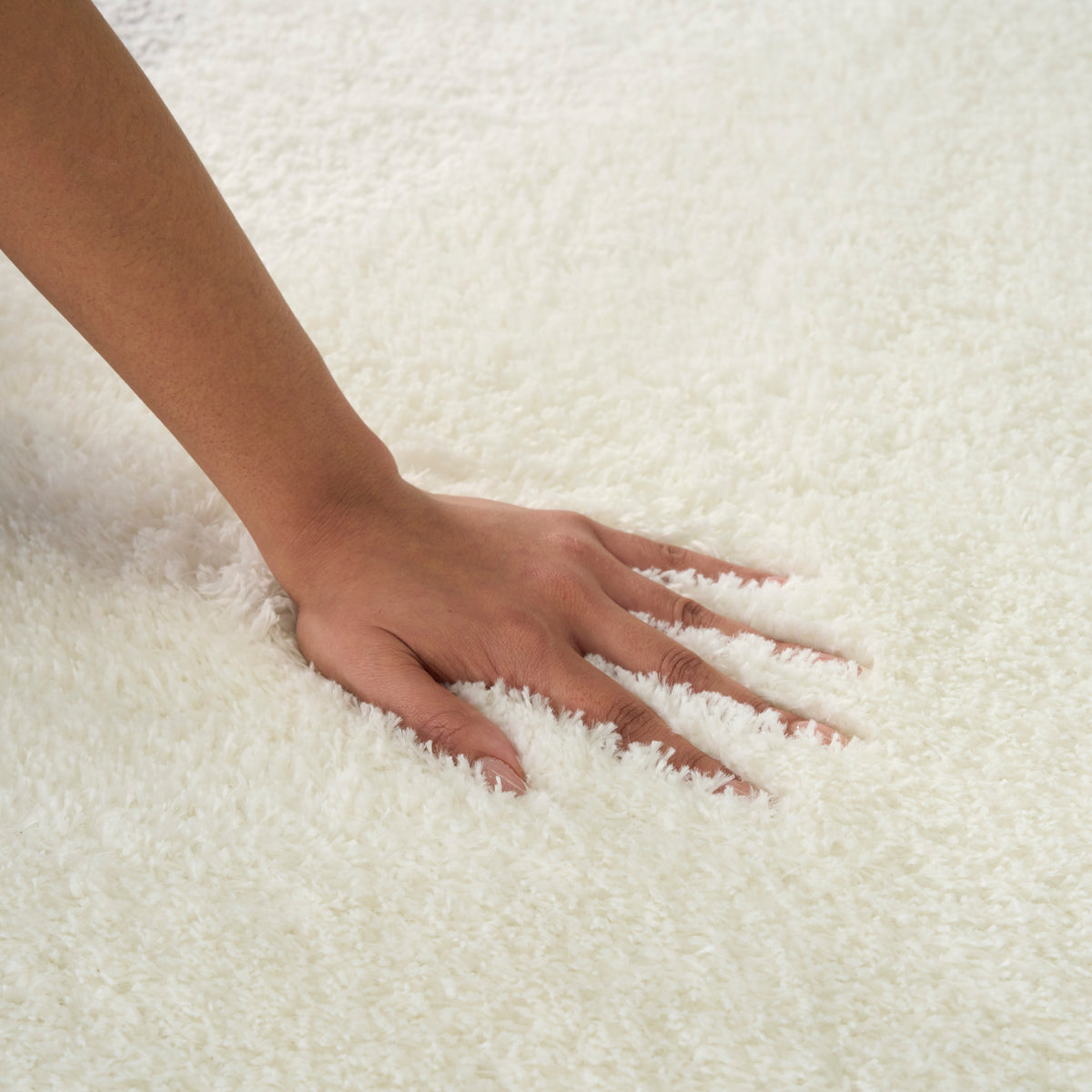 Pacific Shag PCS02 Ivory Grey Rug
