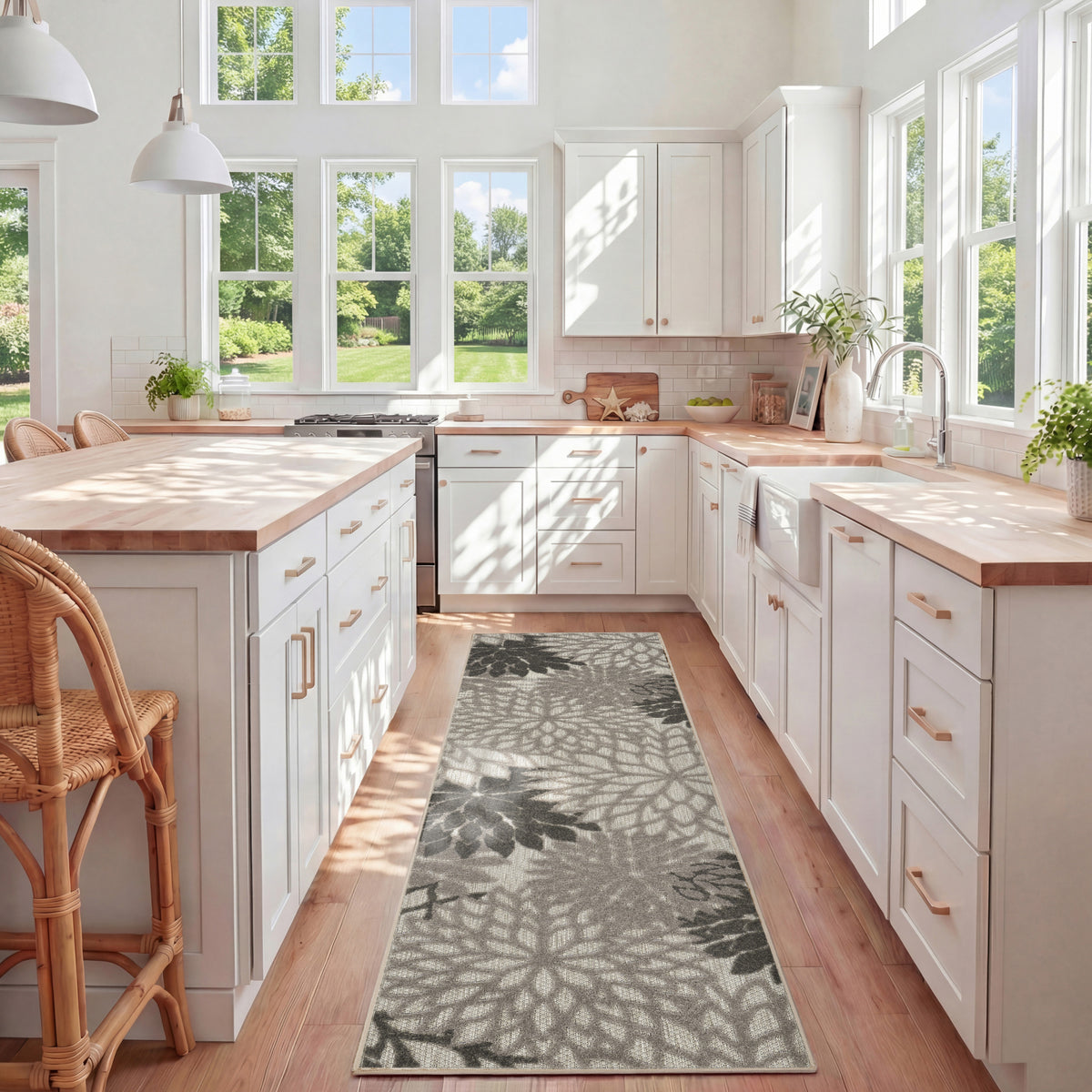 Aloha ALH05 Silver Grey Rug