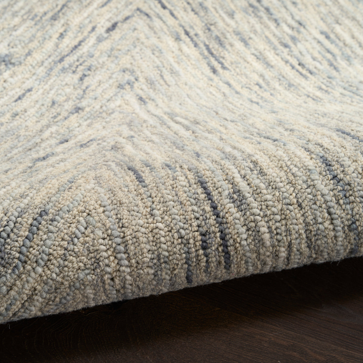 Pure Angles ANG01 Grey Rug