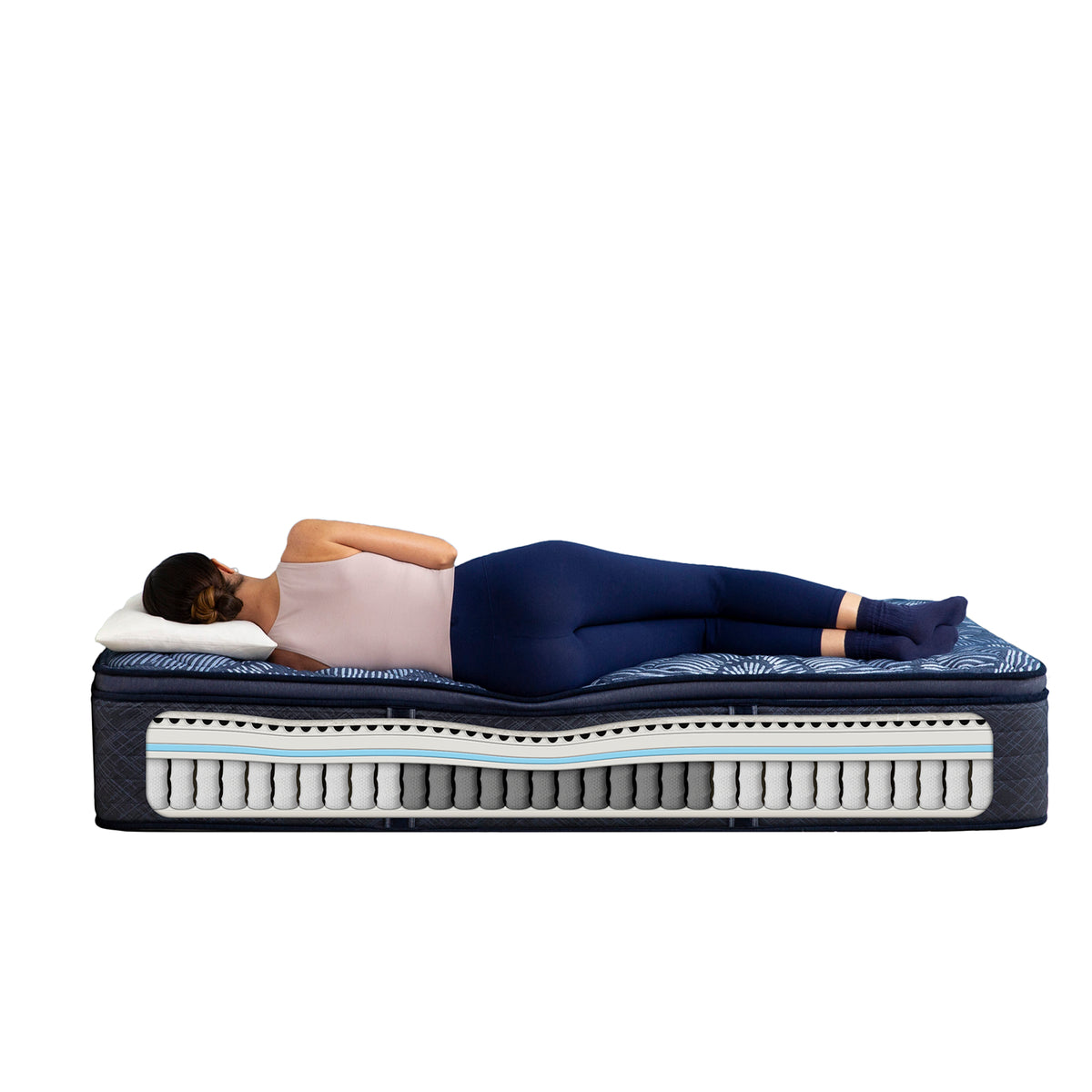 Perfect Sleeper Cobalt Calm 14.5" Firm Pillow Top Mattress