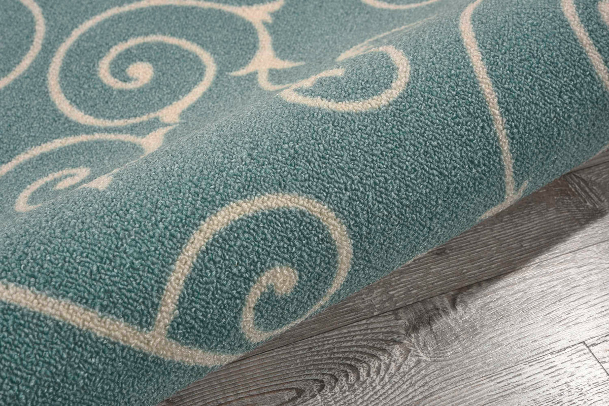 Home & Garden RS019 Light Blue Rug