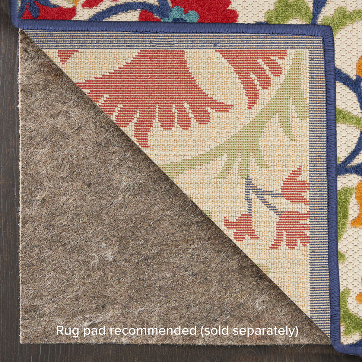 Aloha ALH20 Red Multicolor Rug