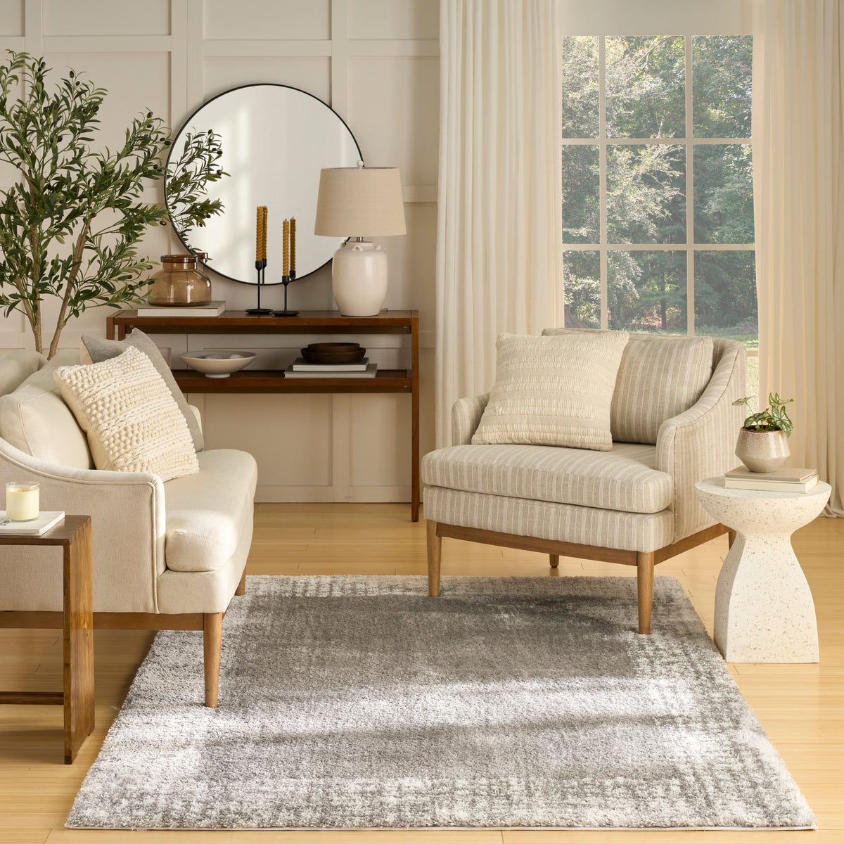 Pacific Shag PCS02 Grey Rug