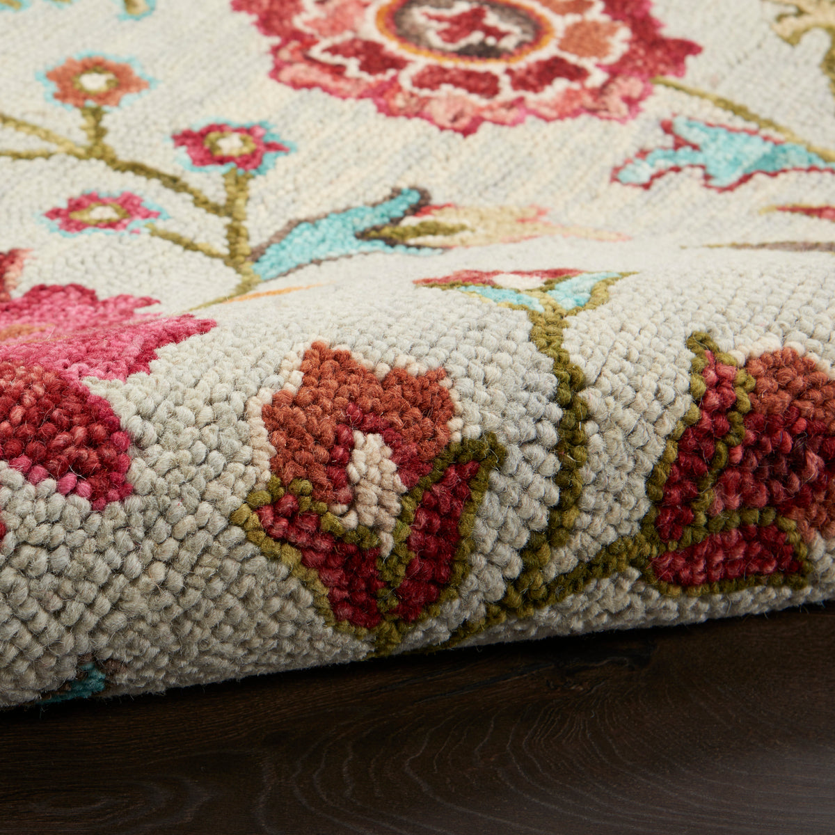 Bahari BAH04 Grey Multicolor Rug