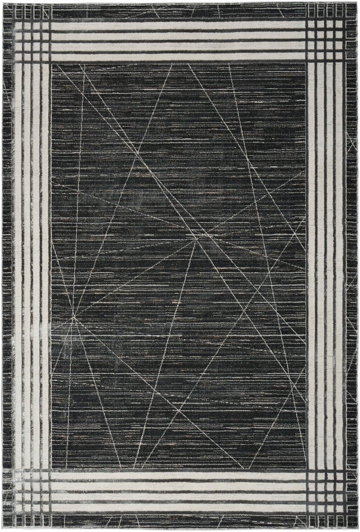 Desire DSR01 Charcoal Silver Rug