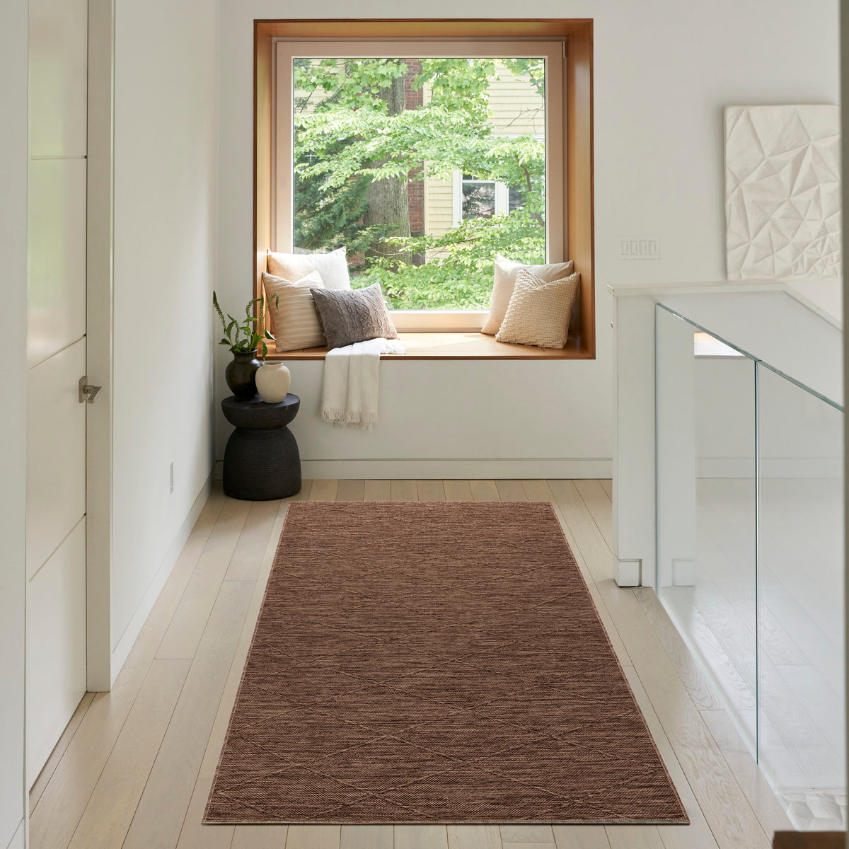 Washable Solutions WSL01 Mocha Rug