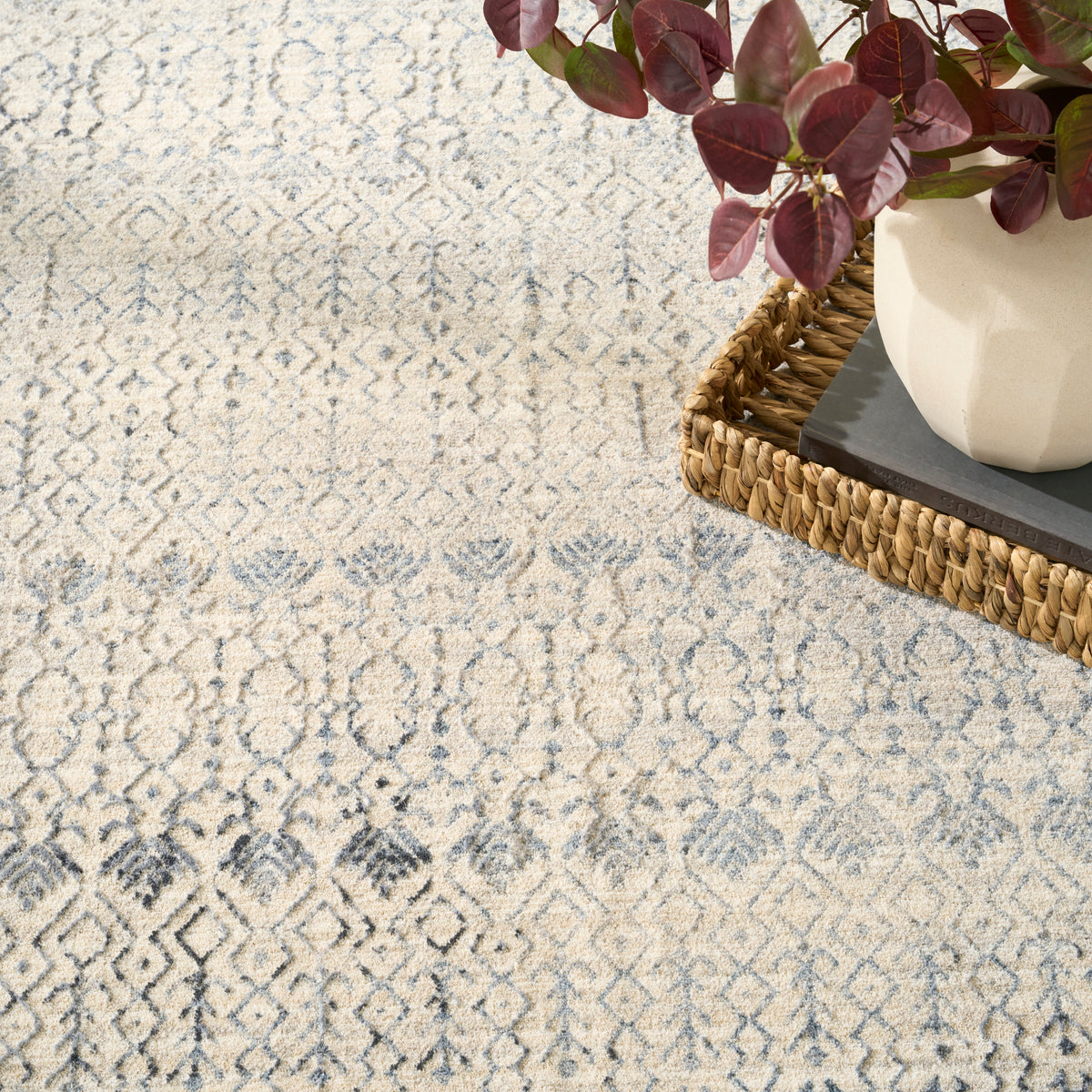 Sultana SLL04 Ivory Blue Rug