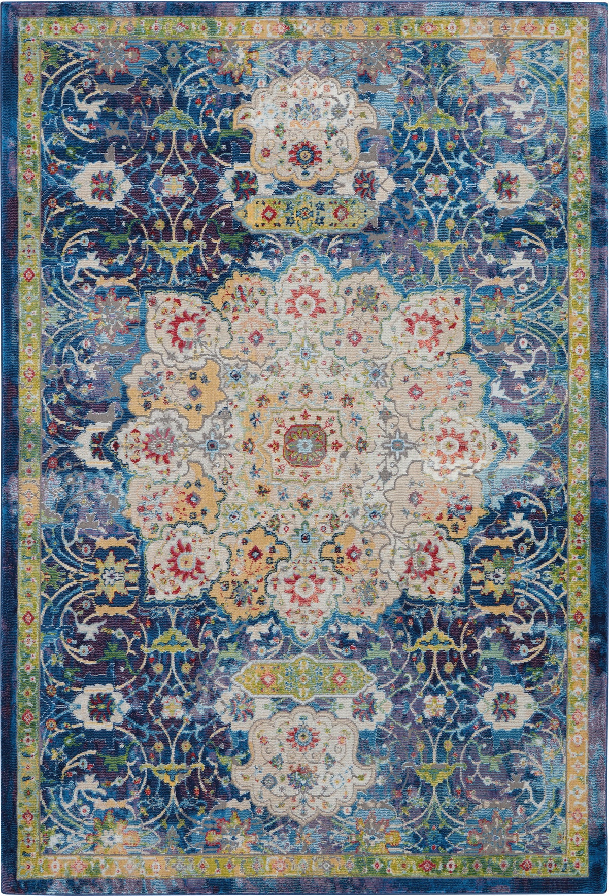 Ankara Global ANR03 Blue Rug