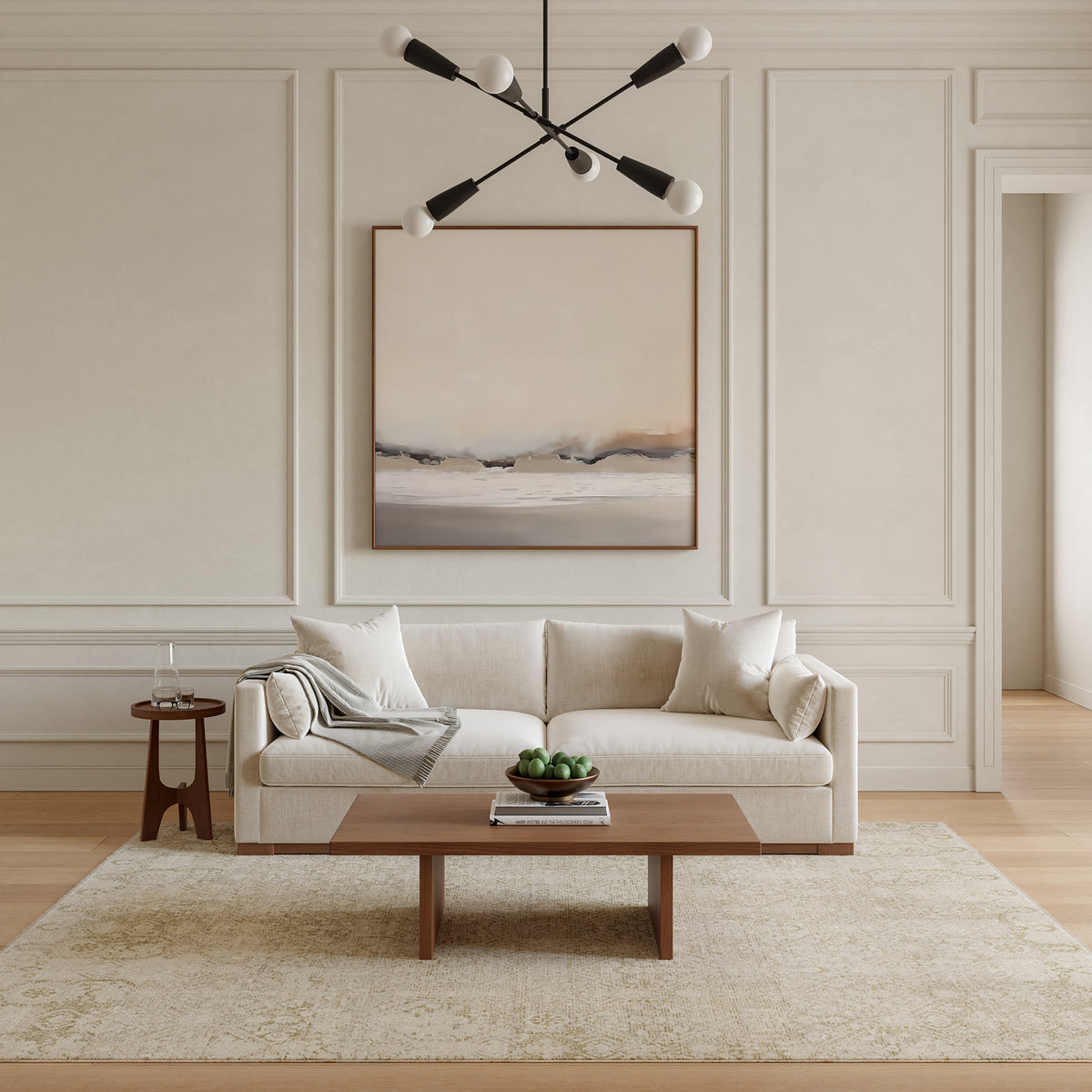 Sultana SLL05 Beige Green Rug