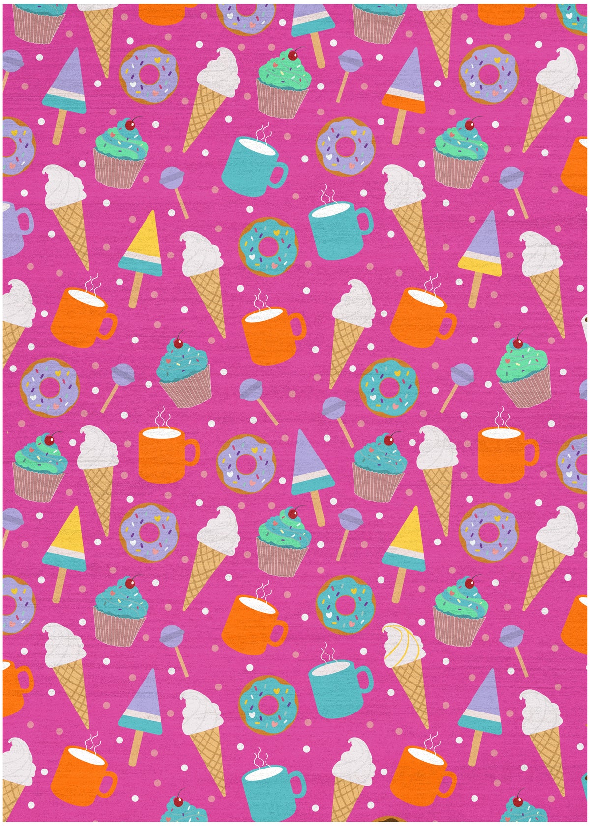 Imagination IMA19 Pink Multicolor Rug