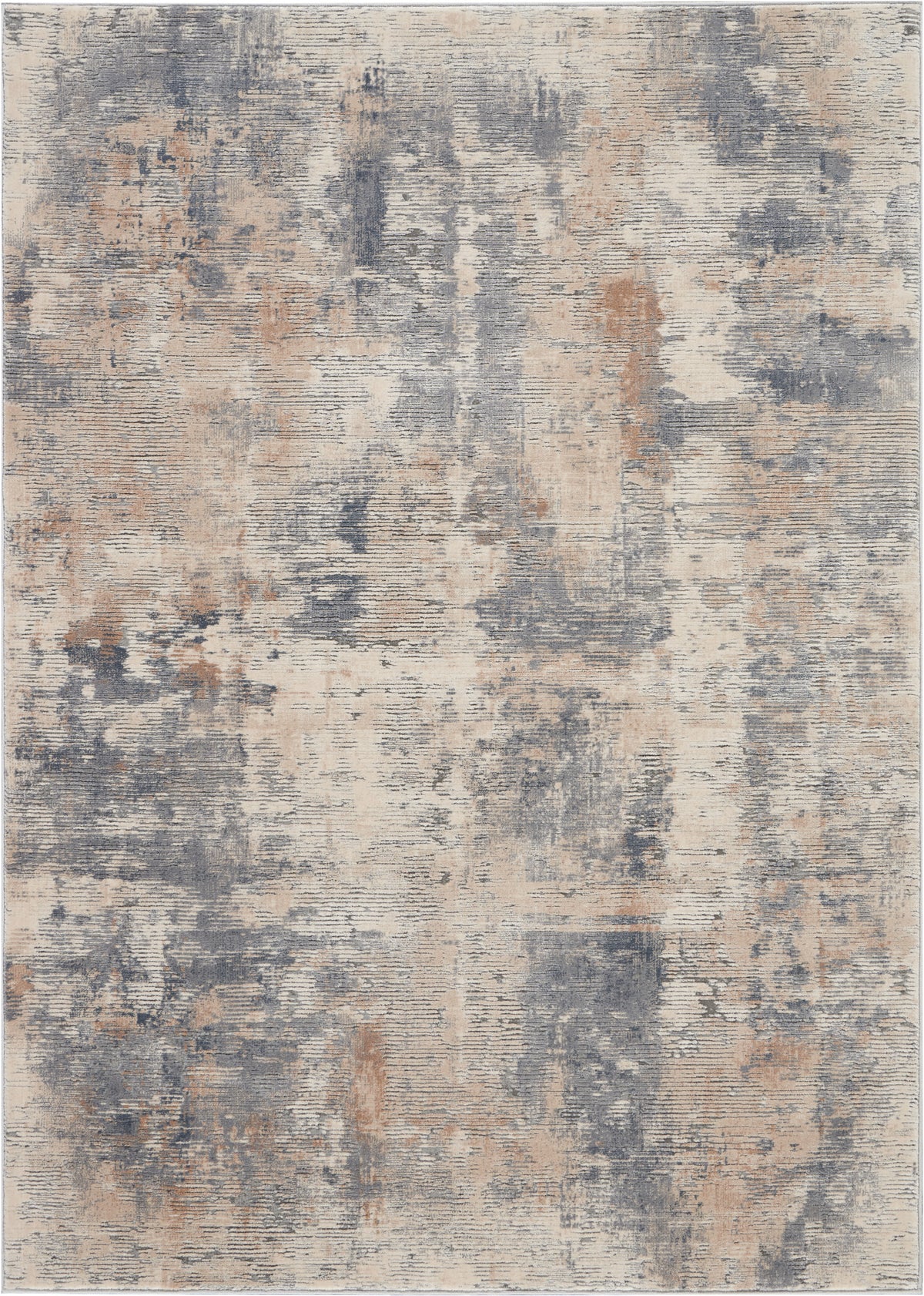 Rustic Textures RUS05 Beige Grey Rug