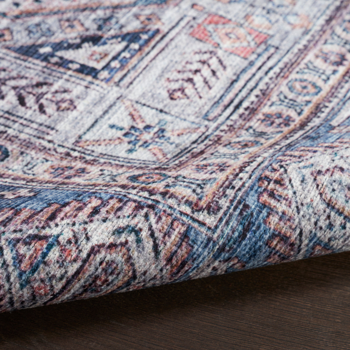 Grand Washables GRW01 Blue Multicolor Rug