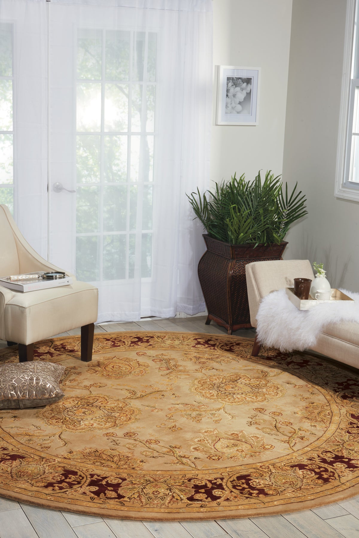 Nourison 2000 2232 Beige Rug