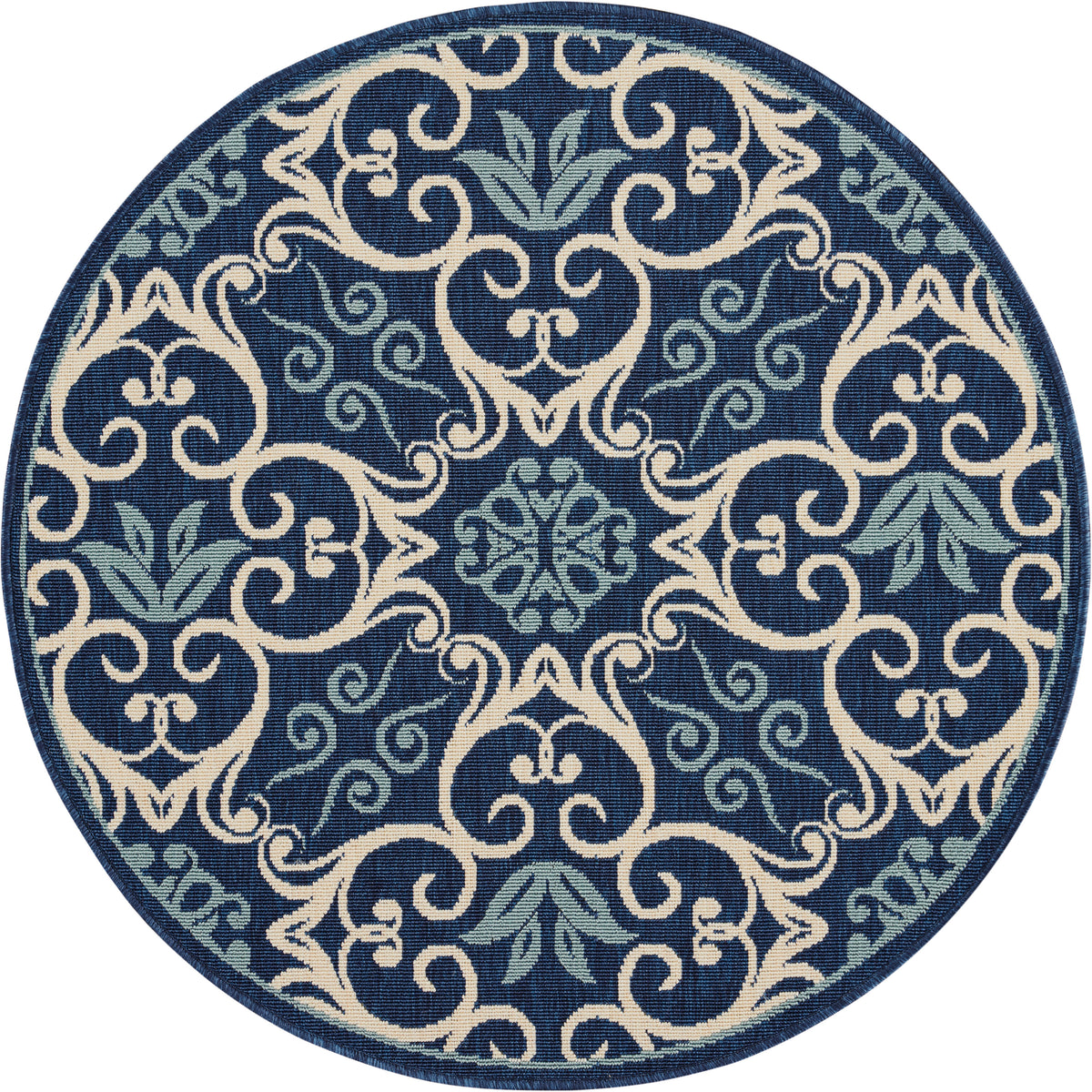 Caribbean CRB02 Navy Rug