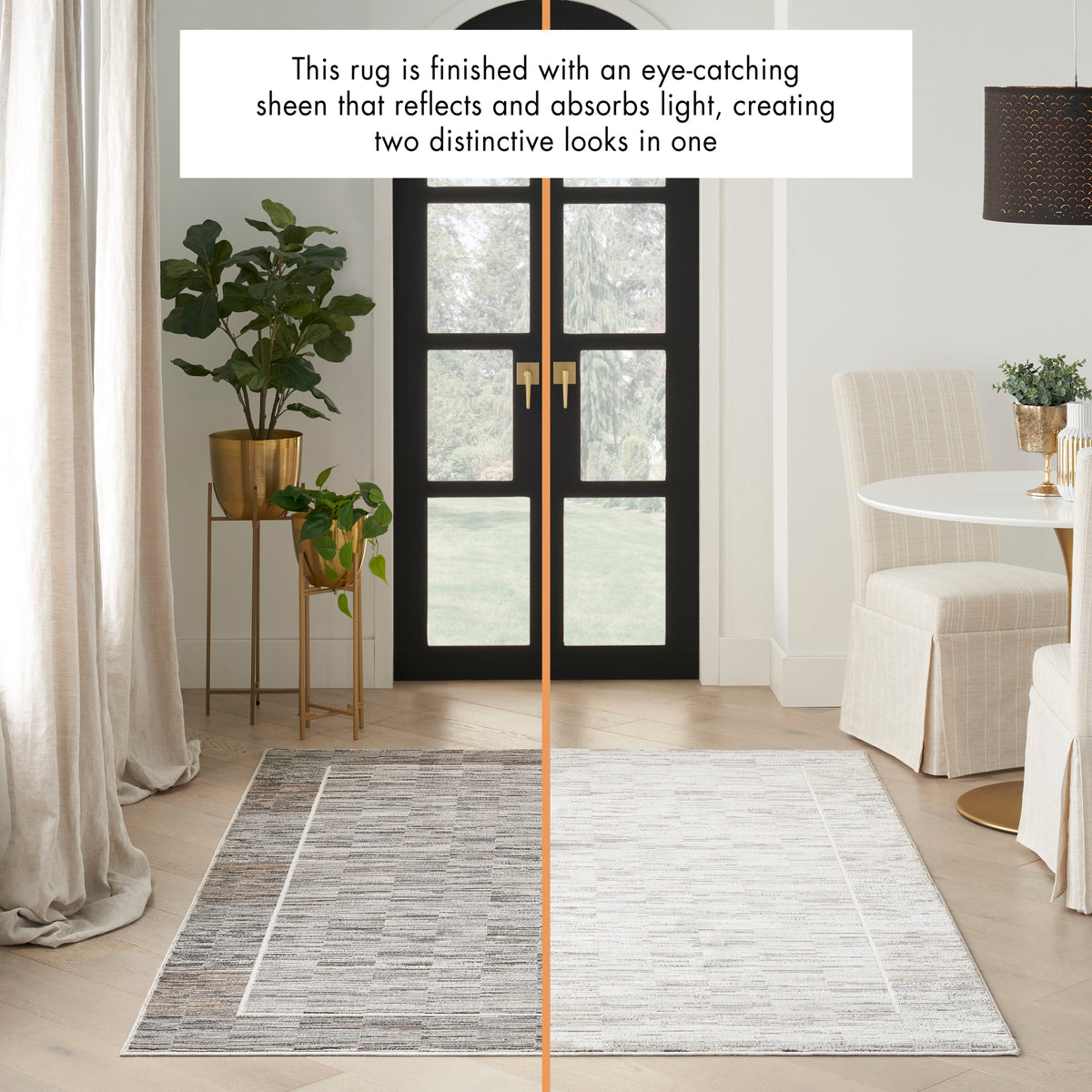 Desire DSR02 Charcoal Grey Rug