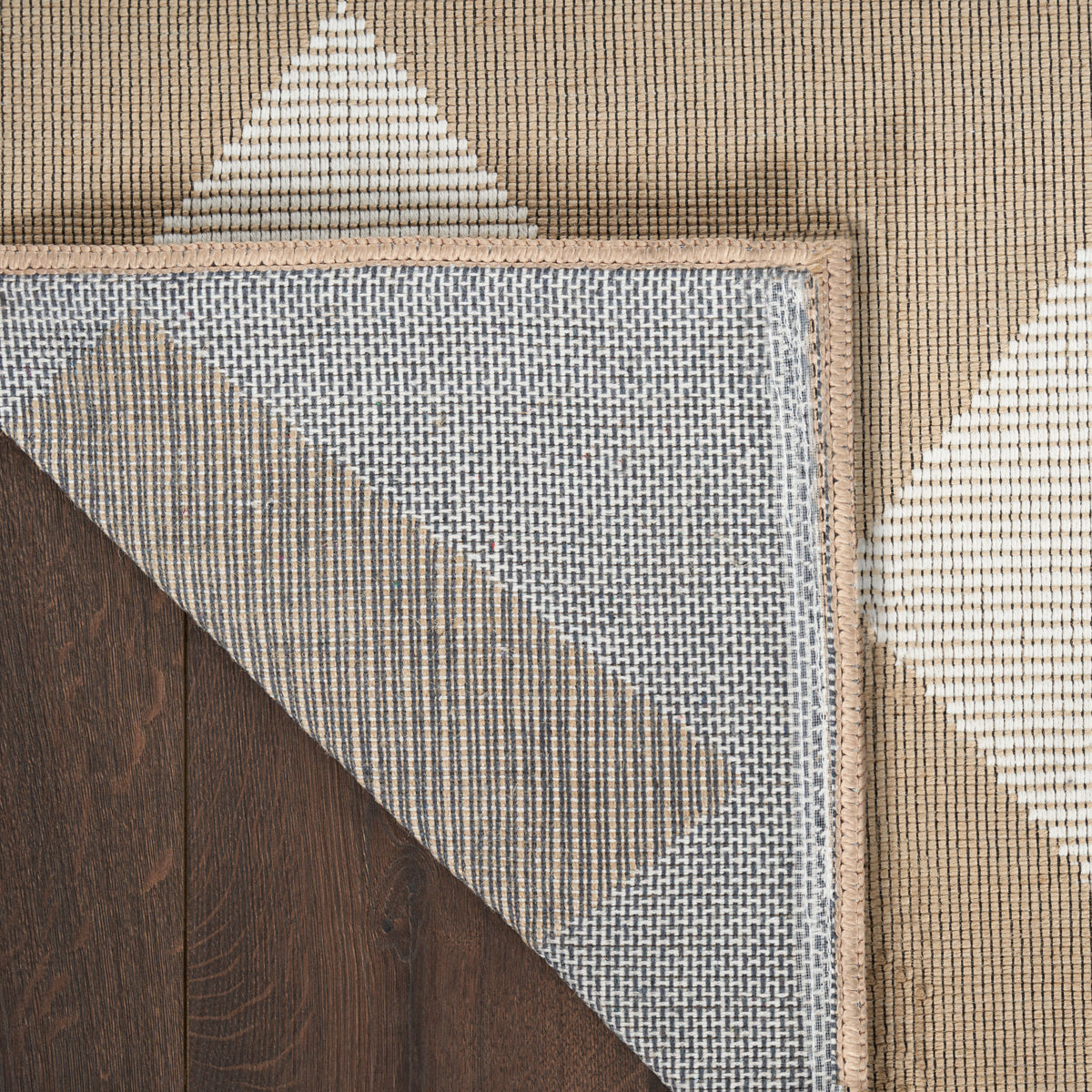 Washable Modern Jute MDJ01 Natural Ivory Rug