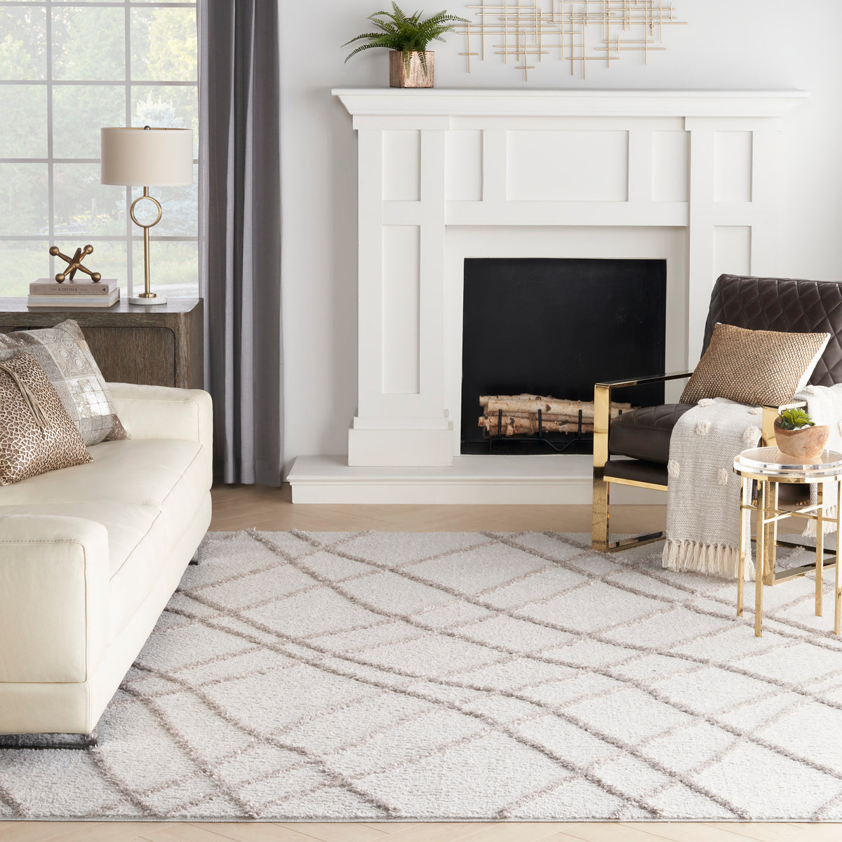 Feather Soft FEA02 Grey Rug