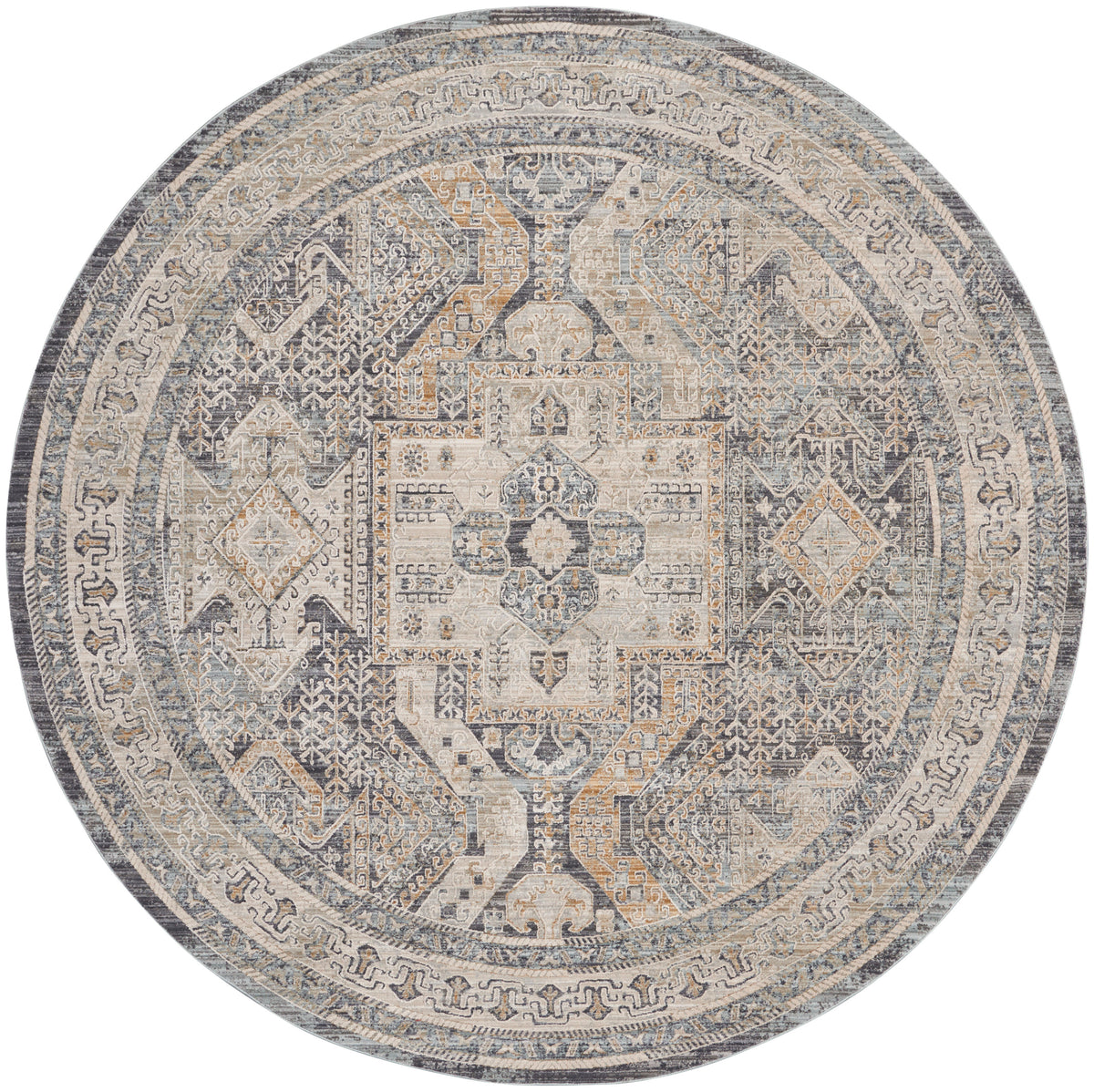 Lynx LNX01 Ivory Charcoal Rug