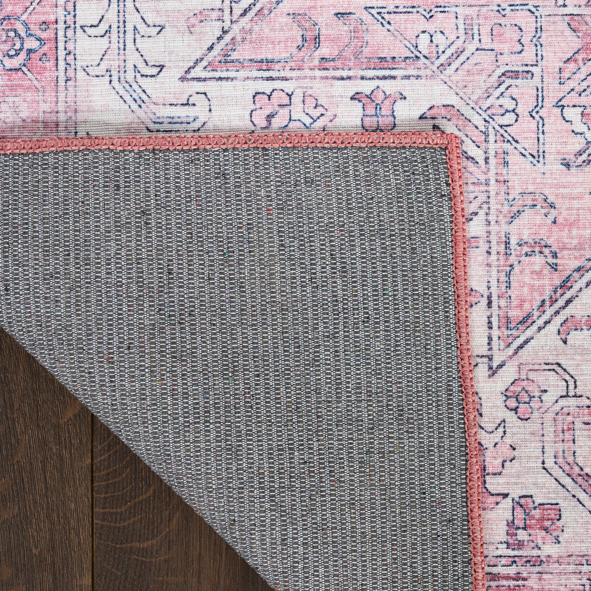 Nourison Washables NWB15 Pink Rug