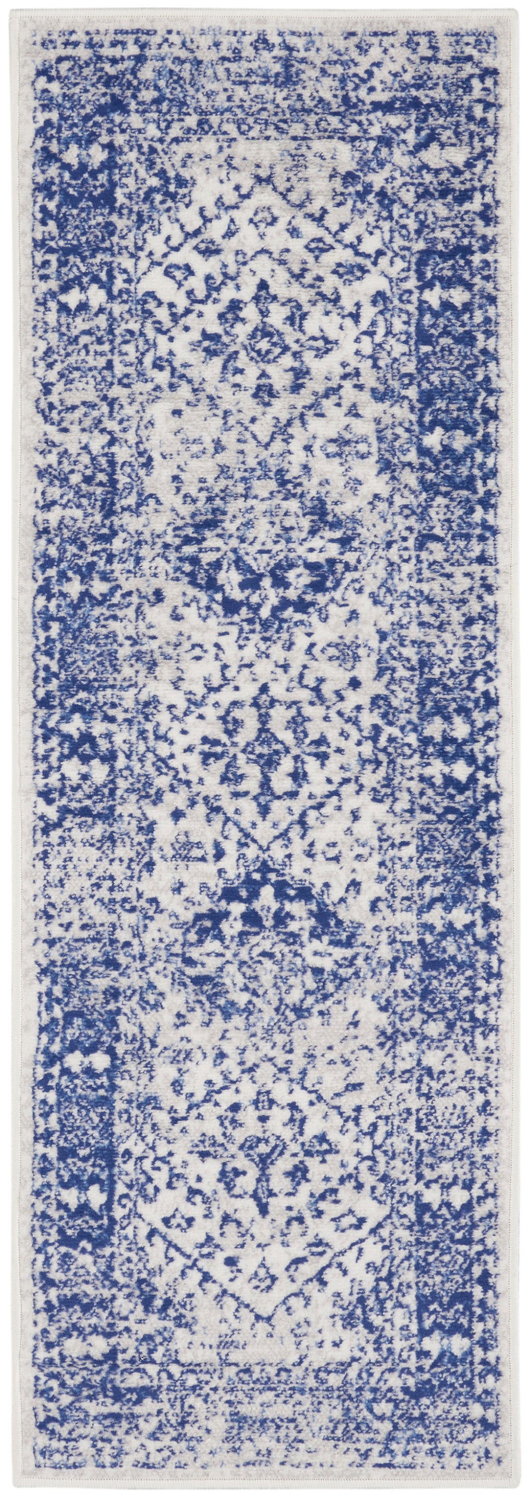 Whimsicle WHS15 Ivory Navy Rug