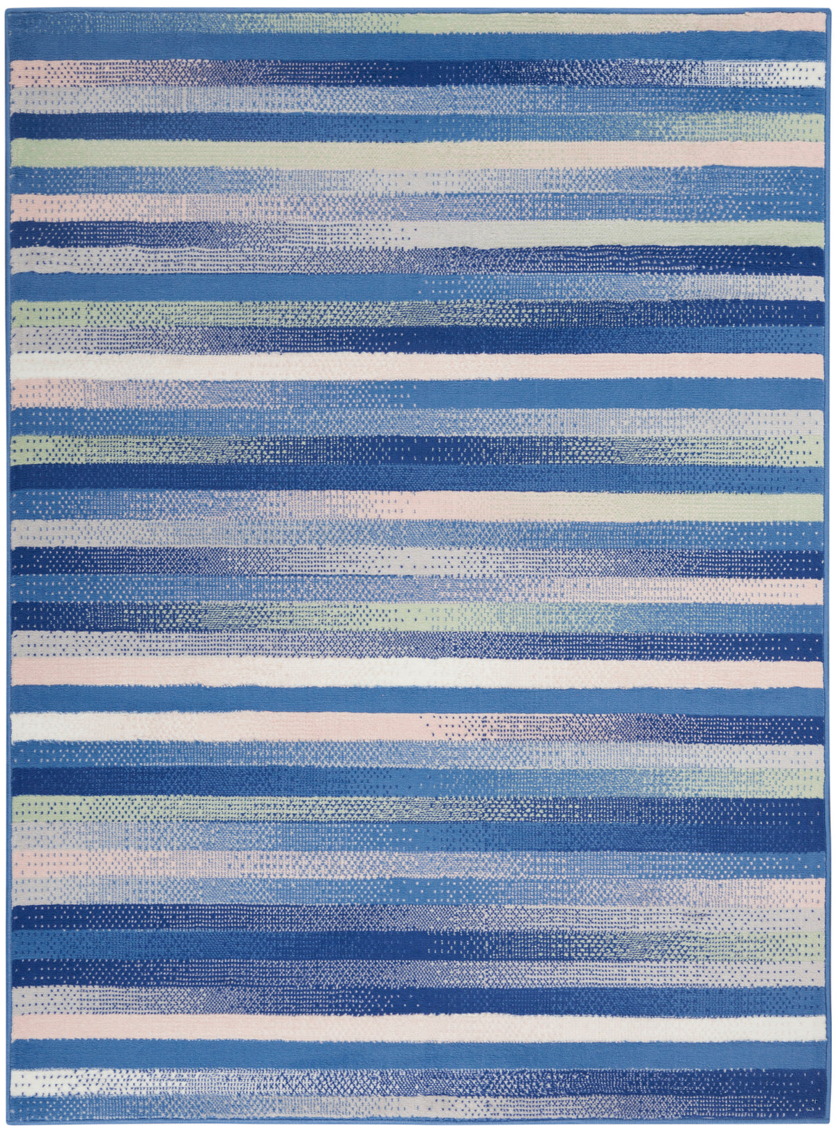 Whimsicle WHS12 Blue Multicolor Rug